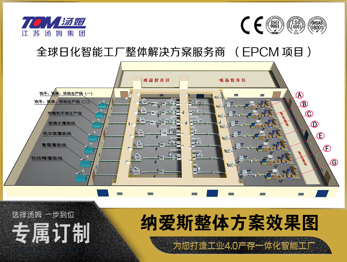 納愛(ài)斯綜合日化車間案例